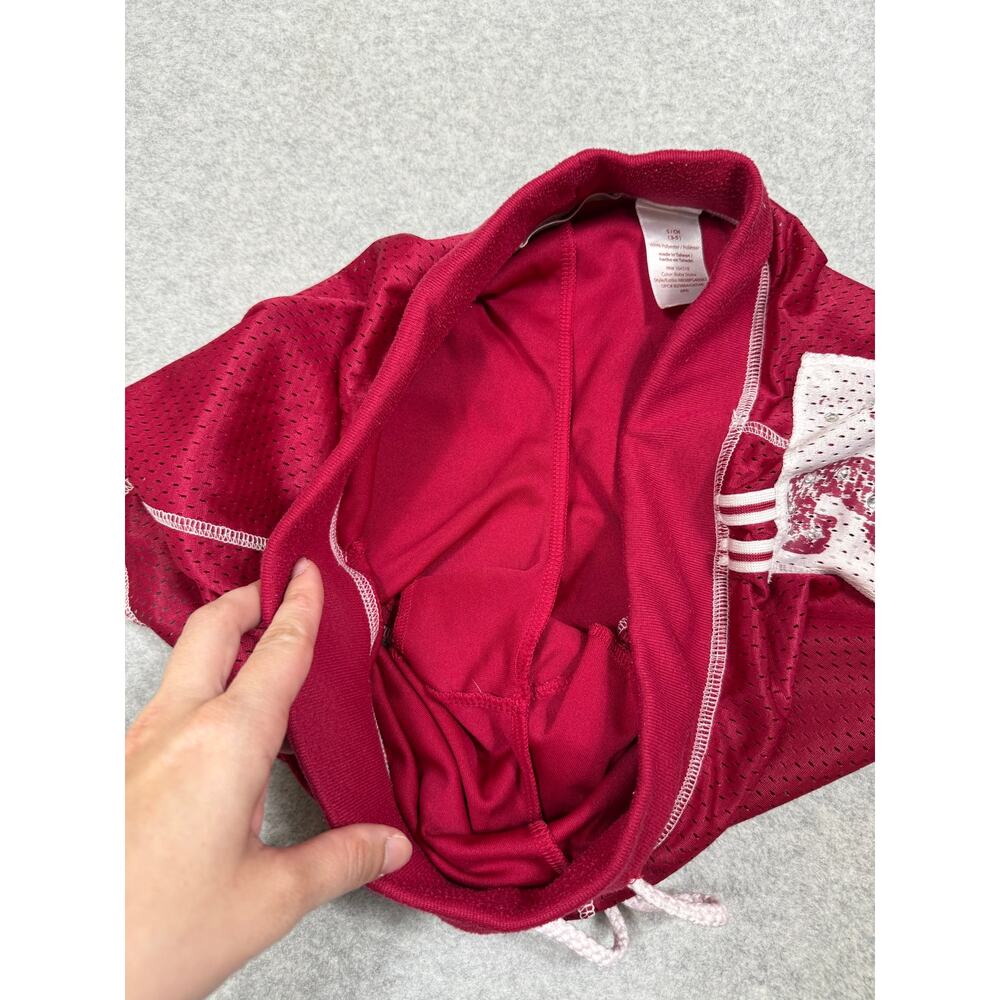 2000s No Boundaries Juniors Womens Size S Red Jersey Shorts - Picture 6 of 7